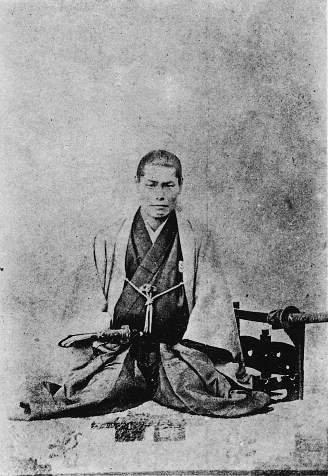A photograph of Kondō Isami, fourth head of Tennen Rishin-ryū and leader of the Shinsengumi.
